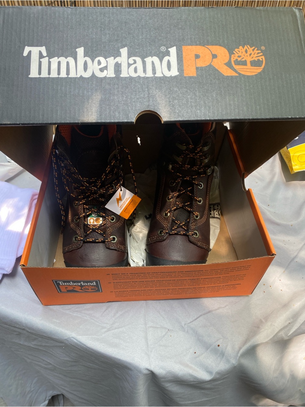 Timberland Steel Boots Size 7  Mens
